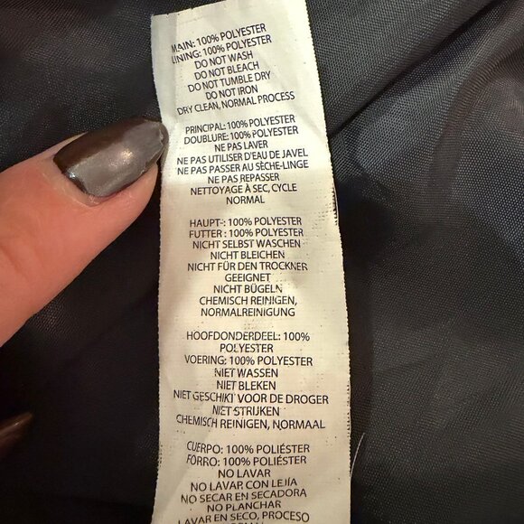 Nasty Gal Button Up Long Plaid Jacket Size 6 - Picture 6 of 6